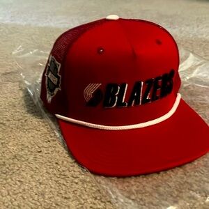 Portland trailblazers Mitchell and Ness hat